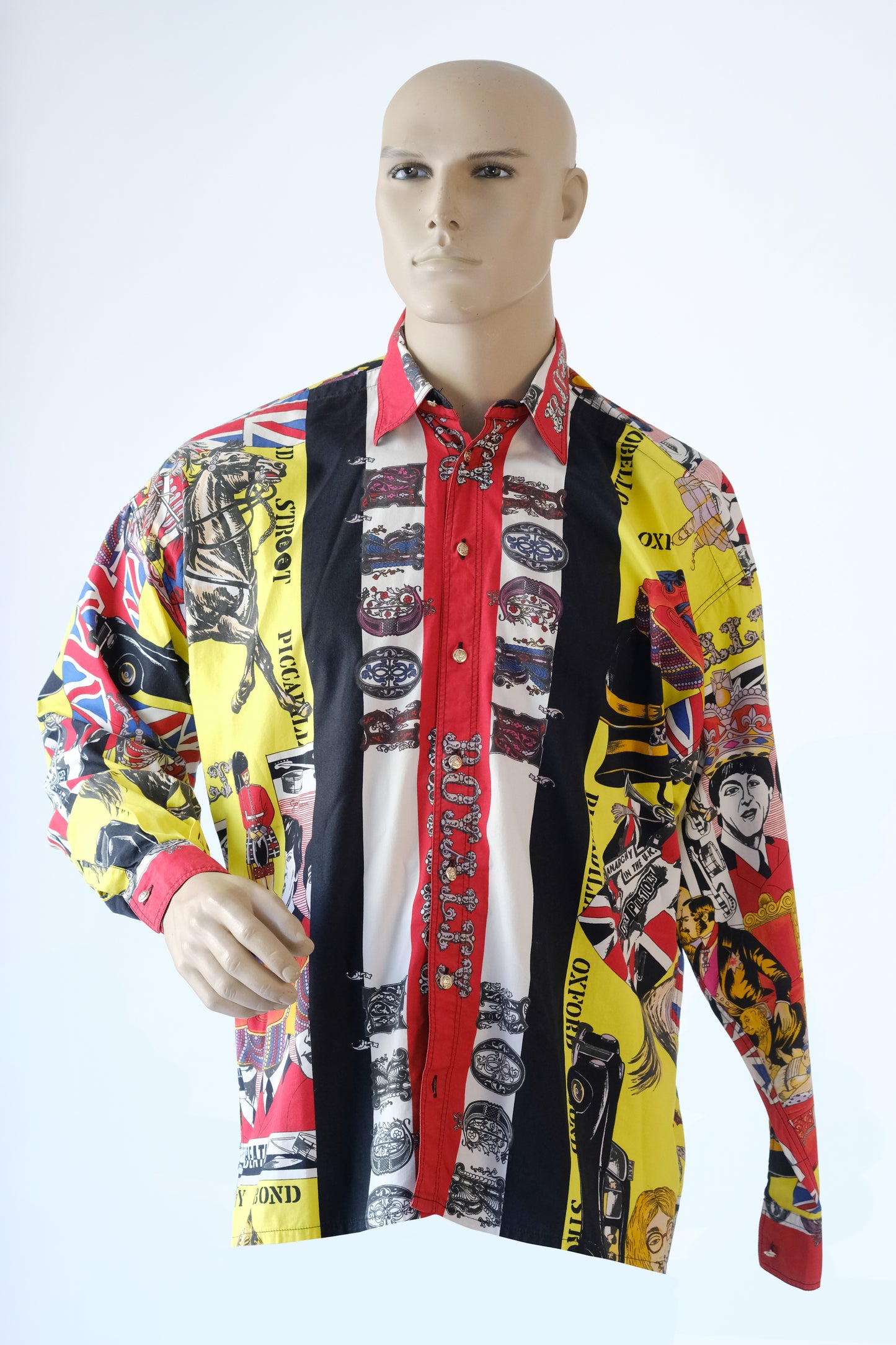 Camicia Gianni Versace Jeans Couture Beatles